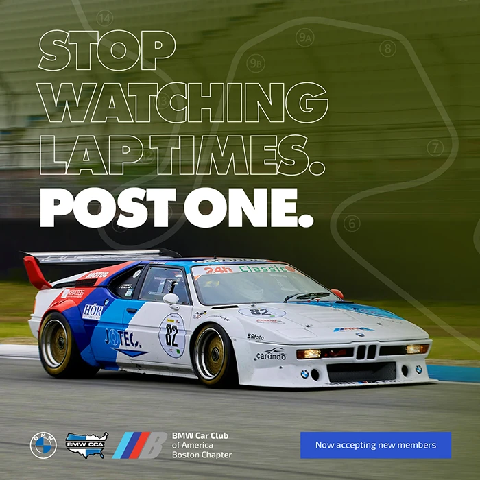 Stop watching lap times. Post one.